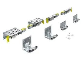 Комплект фурнитуры Top Line XL , для 2 дверей, STB19/17ММ толщина двери 18-30мм, 60кг Hettich 9275796