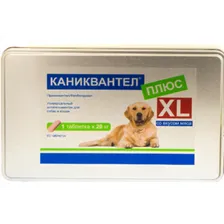 Каниквантел плюс XL со вкусом мяса (60 таб./уп)