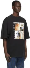 Balenciaga Black XL 'I Love Cats' T-Shirt 641614 TJVG8 (lpn7871011)
