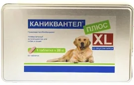 Антигельминтик Каниквантел Плюс XL (60 таблеток)
