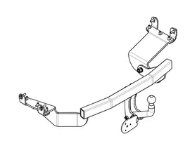 Прицеп Фаркоп Avtos MI 21 на Mitsubishi Outlander XL 2007-2012