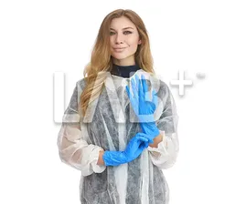Перчатки нитриловые «ХАЙ РИСК» синие, XL