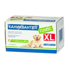 КАНИКВАНТЕЛ ПЛЮС XL, 12 табл.